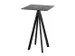 table haute,HxlxP 1090x700x700mm,rectangulaire,4 pieds noir