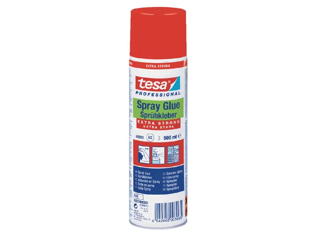 Lijm Tesa spray permanent extra strong 500ml
