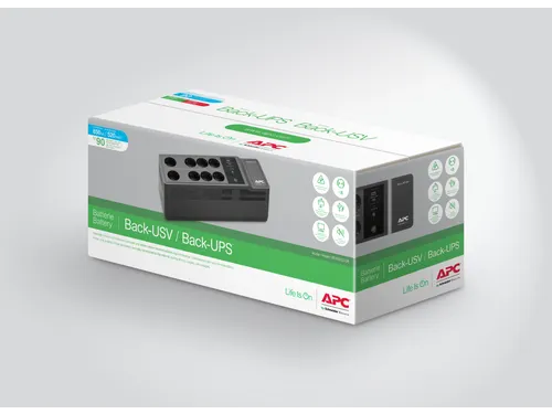 APC Back-UPS BE850G2-GR - Noodstroomvoeding 8x stopcontact, 850VA, 2 U
