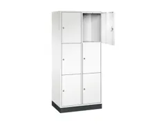 grootvolume-lockersysteem,HxBxD 1950x820x600mm,2x3vakken,cil.-slot