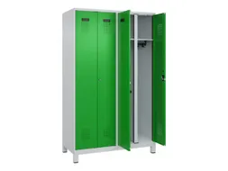 locker voor scheiding van kleding,HxBxD 1950x1200x500mm,4vak