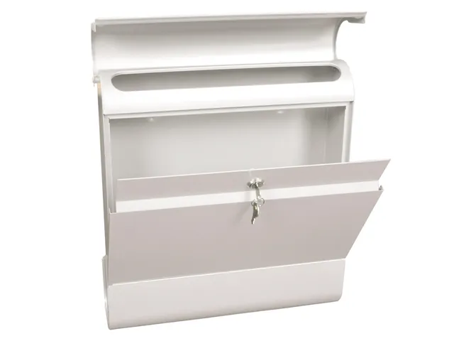 Wandbrievenbus Armilan Wit Staal