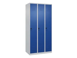 locker voor scheiding van kleding,HxBxD 1850x900x500mm,3vak - 1