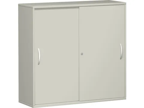 Schuifdeurkast 1150x1200x430mm Romp Lichtgrijs Decor Front Lichtgrijs