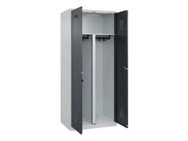 PBM-locker,HxBxD 1850x800x500mm,2vak,vak B 400mm,cil.-slot