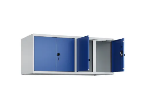opzetkast,v. locker voor scheiding van kleding,4vak.,vak B 300mm