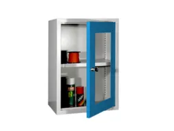 Hangkast 600x400x300mm Achterwand Glad Ral 7035 Front Ral 5012