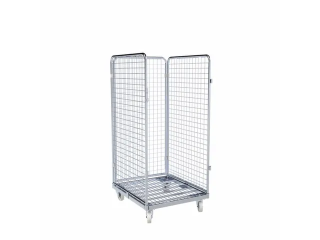 rolcontainer,draagverm. 500kg,HxLxB 1540x810x724mm,nuttige H 1350mm