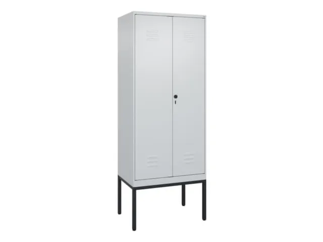 PBM-locker,HxBxD 2120x800x500mm,2vak,vak B 400mm,draaigrendel