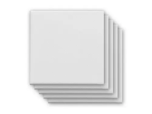 Canvaspaneel Kangaro 10x10 cm set 5 stuks 3mm board 280gr katoen 3x pr