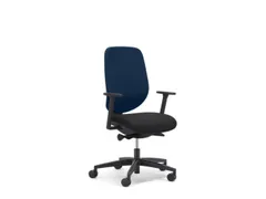 Giroflex Bureaustoel 353 met automatic-move mechanisme Blauw