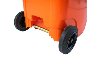 Container met rozet 240 Liter Oranje - 6
