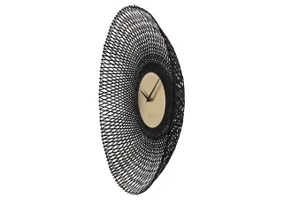 Wandklok NeXtime Vortex 60 cm zwart - 3