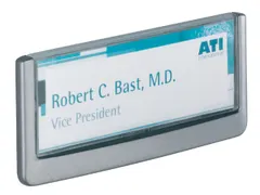 Deurbordje Durable Click sign 149x52.5mm grafiet