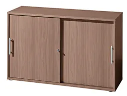 schuifdeurkast,HxBxD 1000x1200x400mm,2xhouten vloer,3ordnerhoogte