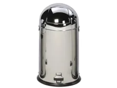 Push & Kick Afvalbak Rvs 52 Liter Hxd 880x415mm Met Voetpedaal