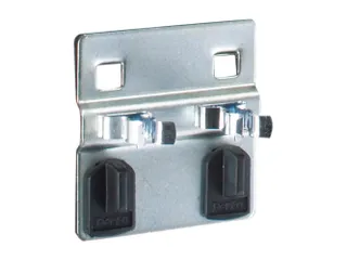 gereedschapsklem,v. perfoplaat,dubbel,Ø 10mm - 1