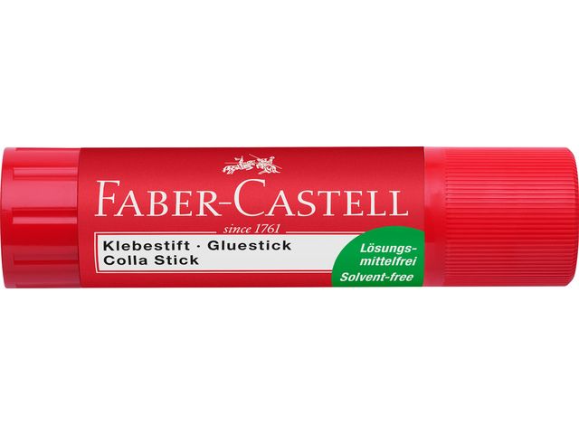 Lijmstift Faber-Castell 10 gram display a 24 stuks | FaberCastellShop.nl