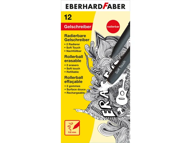 Rollerball Eberhard Faber erase it black