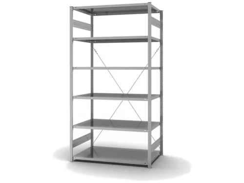 systeemstelling,grondveld,HxBxD 2500x1360x835mm,vakl. 190kg