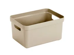 Sigma Home opbergbox 5L beige - 25,2x17,5x12,2cm