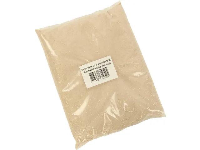 Doofzand voor asbakken, 2,5 kg