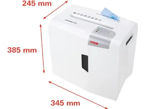 shredstar S10 papiervernietiger 6 mm stroken P-2