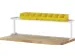 Tablette pour établi 375x2000x300mm RAL7035