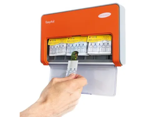 pleisterdispenser,90x waterafstotend,pleister LxB 72x19mm