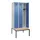 locker met bank,HxBxD 2120x900x815mm,3vak,vak B 300mm,cilinderslot