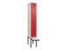 locker met bank,voor scheiding van kleding,HxBxD 2120x300x815mm,1vak