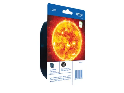 Inktcartridge Brother LC-980BKBP zwart