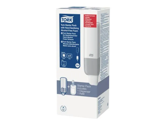 Starter Pack met Alco-free Foam Sanitizer Wit
