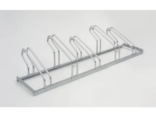 Fiets-Beugelrek L 1750Mm 5Plaatsen Schroefbaar Enkelzijdig Verzinkt