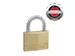 Hangslot MasterLock 4 gelijksluitend messing 50mm