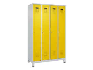 locker,HxBxD 1950x1200x500mm,4vak,vak B 300mm,cil.-slot,voeten - 3