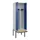 PBM-locker met bank,HxBxD 2120x600x815mm,2vak,vak B 300mm,draaigrendel