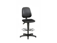 ESD-werkplaatsstoel zitting stof 580-850mmx460x470mm glijders voetring