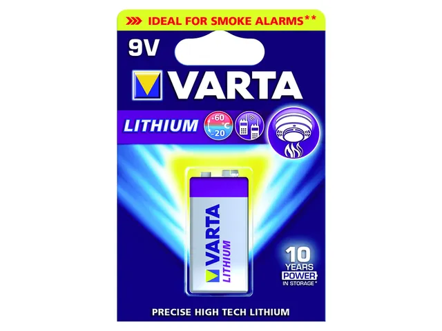Batterij Varta Ultra lithium 9Volt