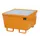Opvangbak 1x 200l Opvangvol. 215l Oranje 545x 800x 800mm Rooster