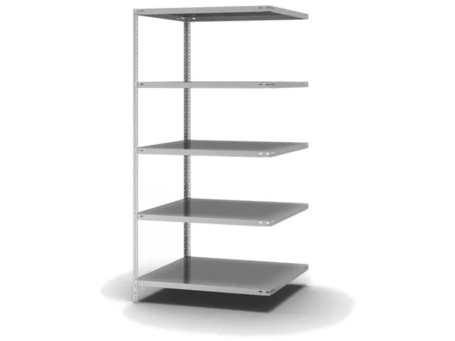 magazijnstelling,aanbouwveld,HxBxD 2000x1000x800mm,vaklast 125kg