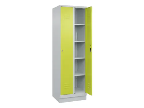 wasgoedverdeelkast,HxBxD 1950x600x500mm,vak B 300mm,cilinderslot