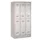 dubbeldekse locker,HxBxD 1850x900x500mm,3x2vak.,RAL7035,front RAL7035