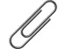 Paperclips Alco 26mm rond doos a 100 stuks zwart
