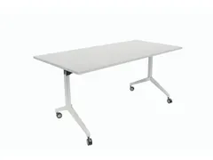 Schaffenburg Klaptafel 180x80cm Blad Krijtwit 25mm Frame Wit