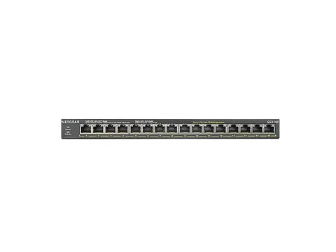 Switch Gs316P-100Eus Gigabit Standalone 16xRJ45 115W POE+ Unmanaged