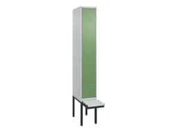 locker voor scheiding van kleding,HxBxD 2120x300x815mm,1vak