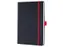 Notitieboek Conceptum RED Edition A5 zwart gelinieerd hardcover. Genum