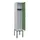 locker,HxBxD 2120x400x500mm,1vak,vak B 400mm,draaigrendel