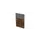 baliepaneel bureau aanbouw rechts NP-tiepolo nut BN8078-grijs 800mm
